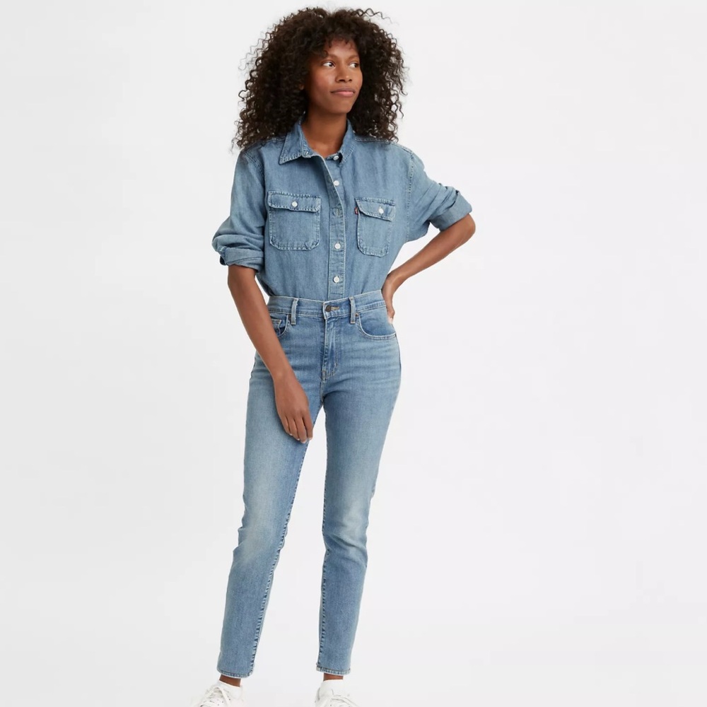 Premium Levi’s 721 high rise skinny jeans in size 29